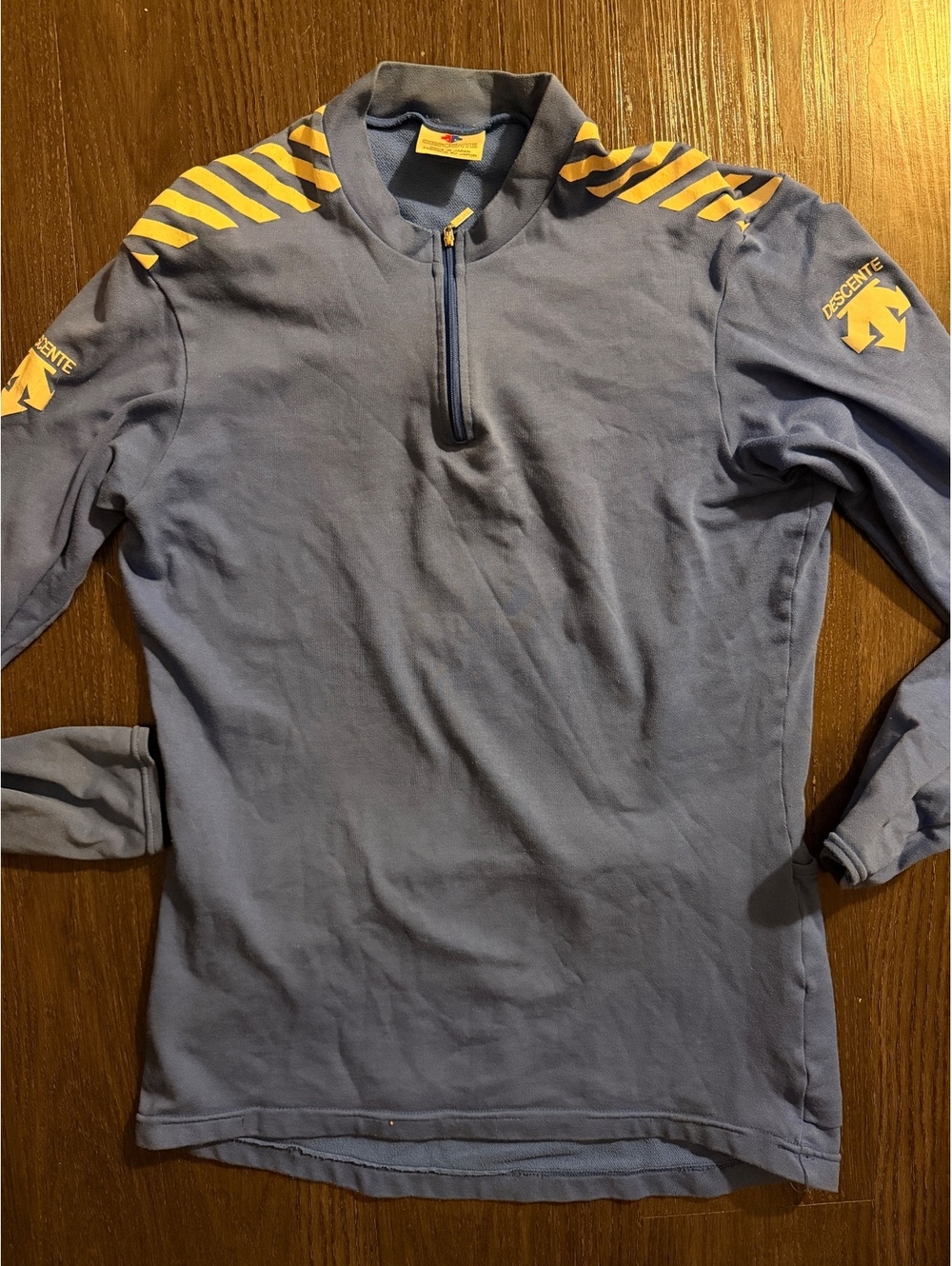 Vintage Descente Japan 3-Pocket Cycling Jersey M/L